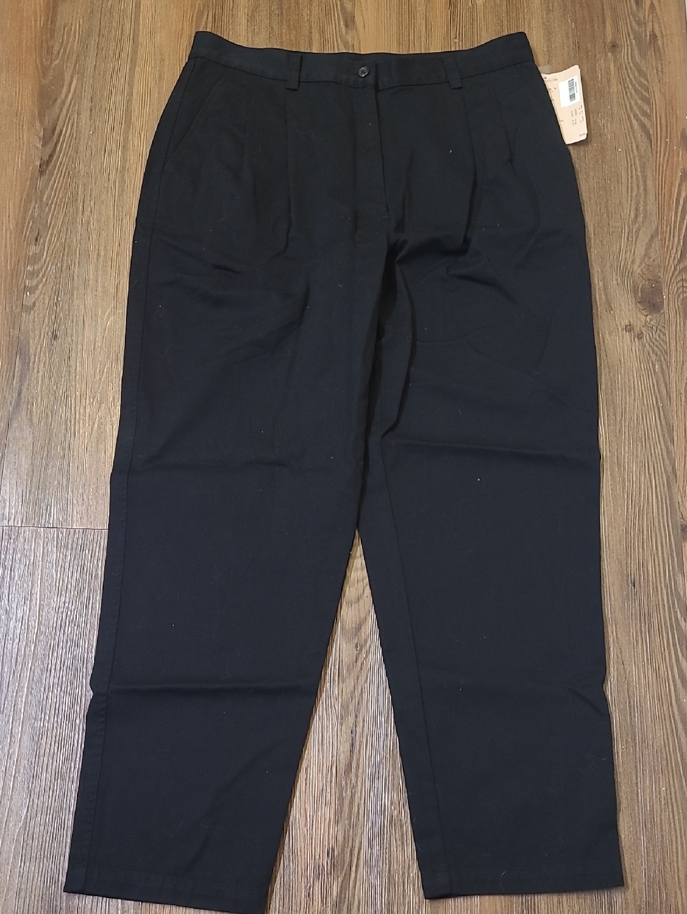 Ralph Lauren Black Pleated Dress Pants